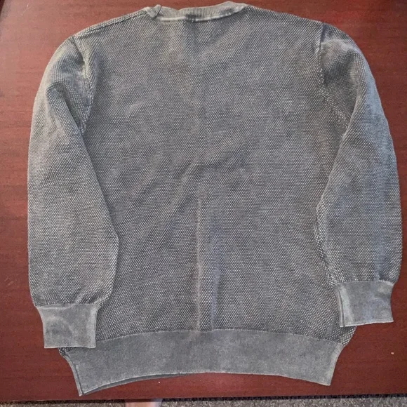 Sunwashed Crewneck Sweater - Faded Black - Picture 6 of 8